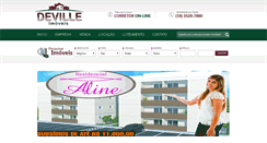 Desktop Screenshot of imoveisdeville.com.br